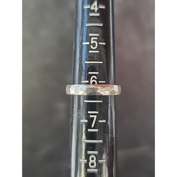 Silpada 925 Sterling Silver Garnet Solitaire Ring, Size US 6.25 Vintage - Picture 8 of 10